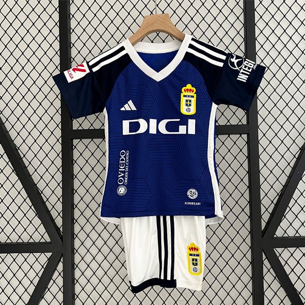 Camiseta Real Oviedo Replica Primera Ropa Niño 2023/24